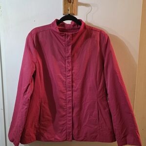 Eileen Fisher Dark Pink Jacket L XL